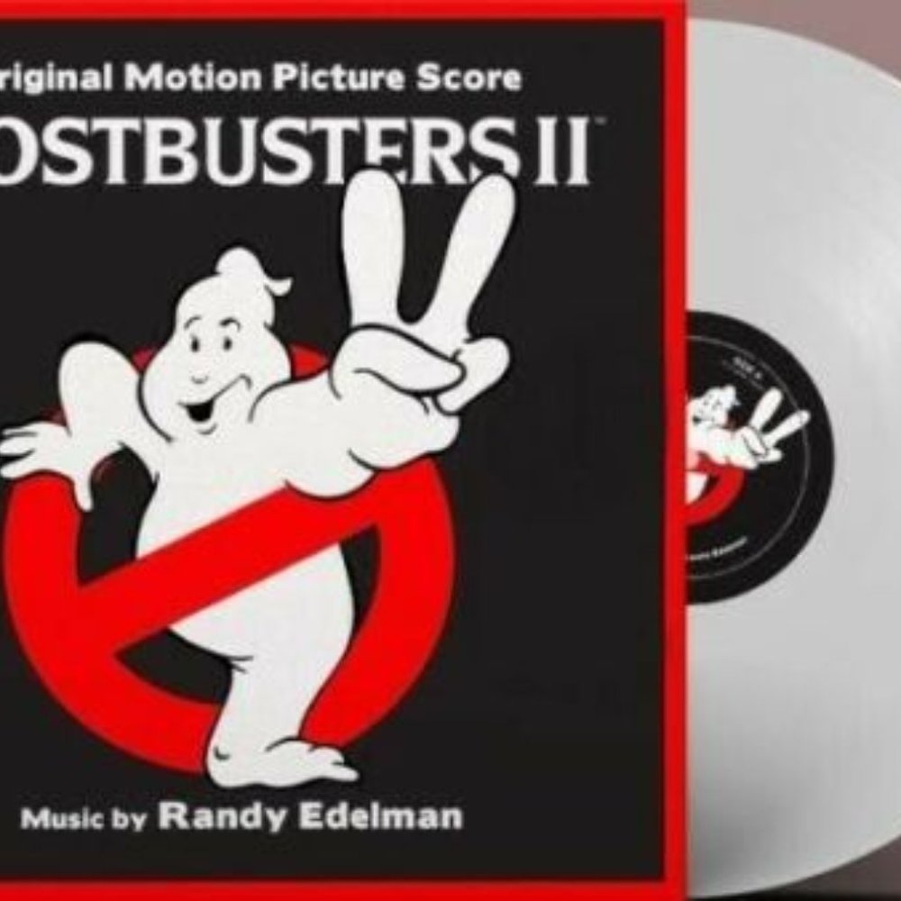 Ghostbusters II Soundtrack LP ~ Exclusive Glow-In-The-Dark Vinyl ~ New/Sealed!